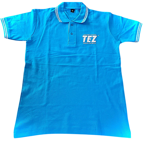 Poly Cotton Collar T-Shirt