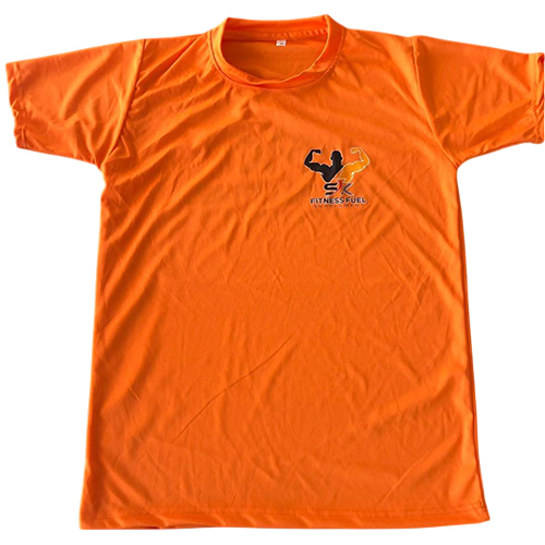 Orange Sports Wear T-Shirt