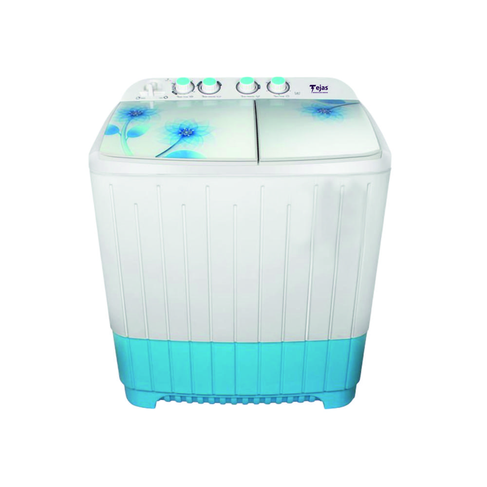 8.5 KG Semi-Automatic Washing Machine - Toughened Glass 