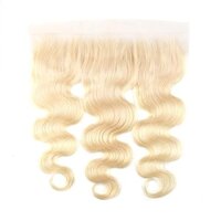 613 Frontal 13X4 Frontal Human Hair Blonde Frontal 10 Inch