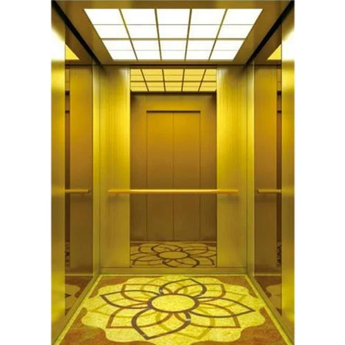 Golden Mirror Elevator