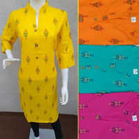 Ladies Ethnic Kurti - Color: Different Available