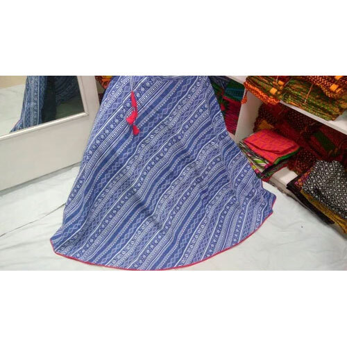 Ladies Rajasthani Printed Skirt - Color: Different Available