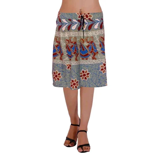 Printed Ladies Skirt - Color: Different Available