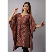 Cotton Casual Wear Printed Kaftan