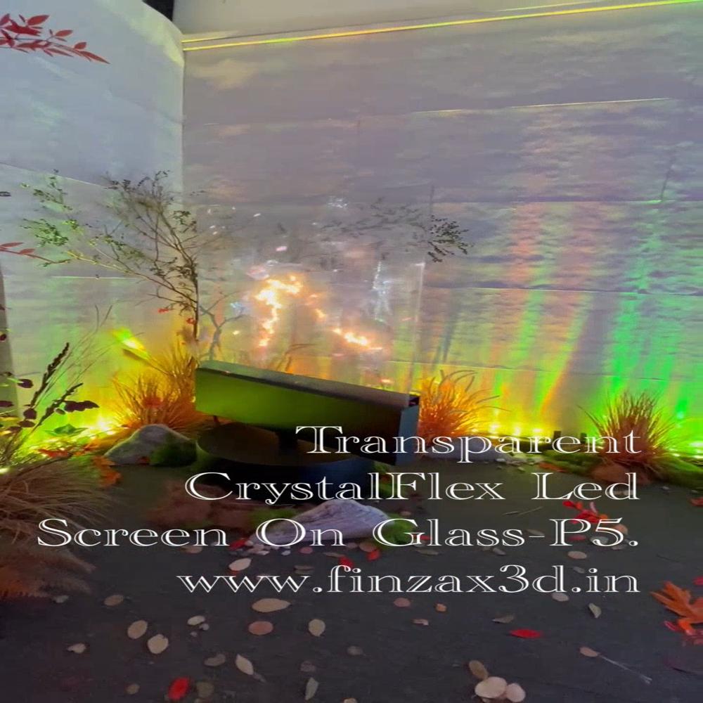 Transparent led screen