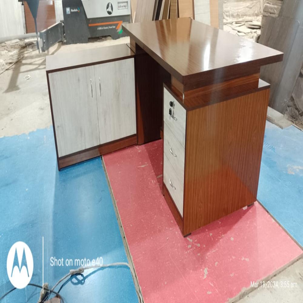 Office Wooden  L Shape Table - Feature: Good Quality
