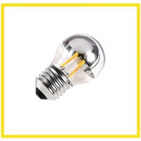 Filament Bulb With Silver Reflector - Ip Rating: Ip33