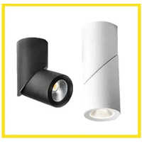 Movable Cylinder Surface Light - Ip Rating: Ip33