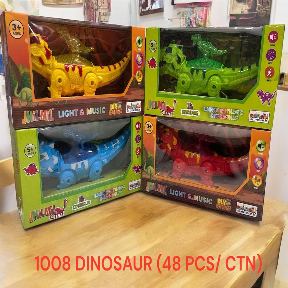 B/o Dinosaur With Light & Sound - Color: Different Available