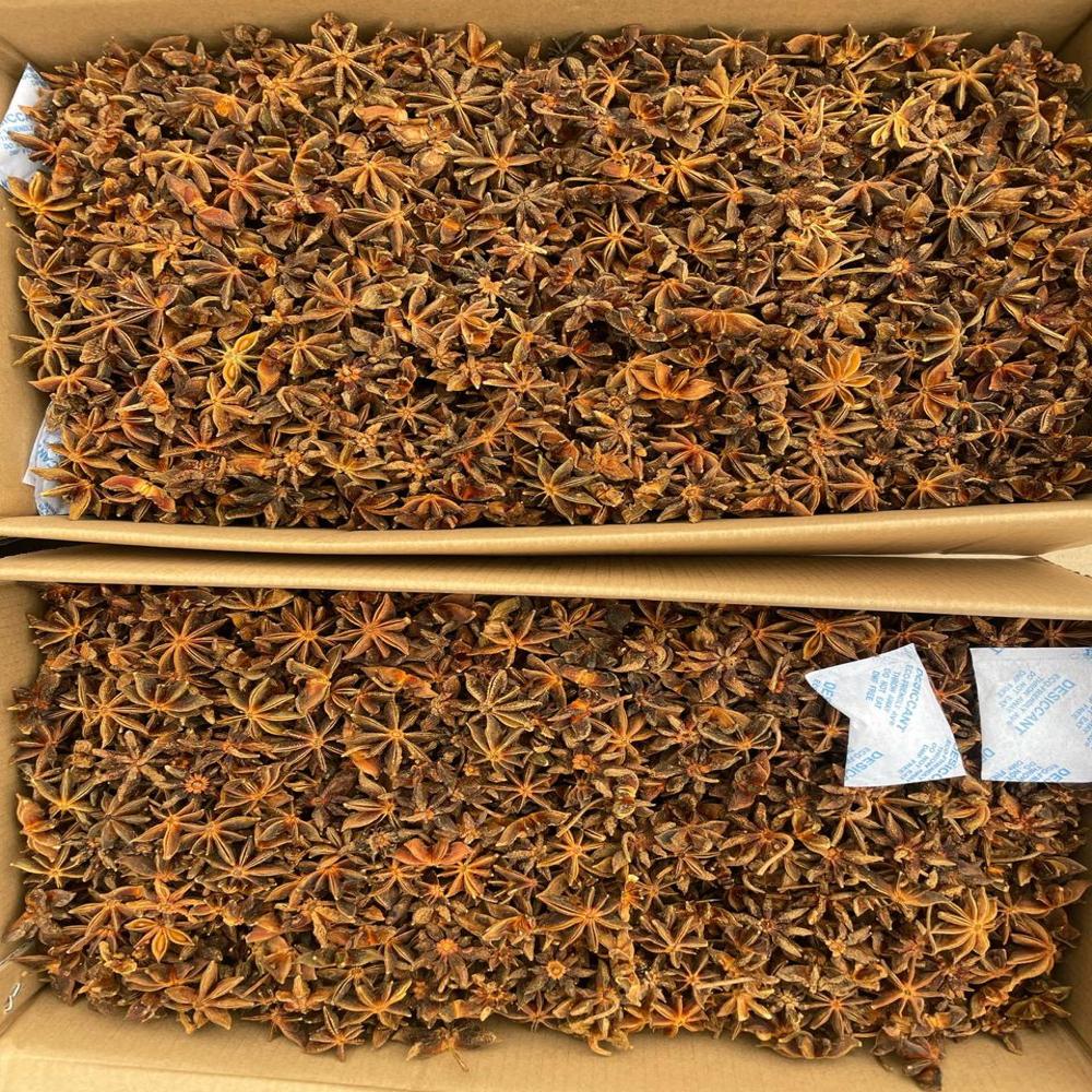 Star Anise - Raw Food Grade, 5 Kg Box | Brown Pieces With 24 Months Shelf Life, Ideal For Dry Storage And Direct Importing