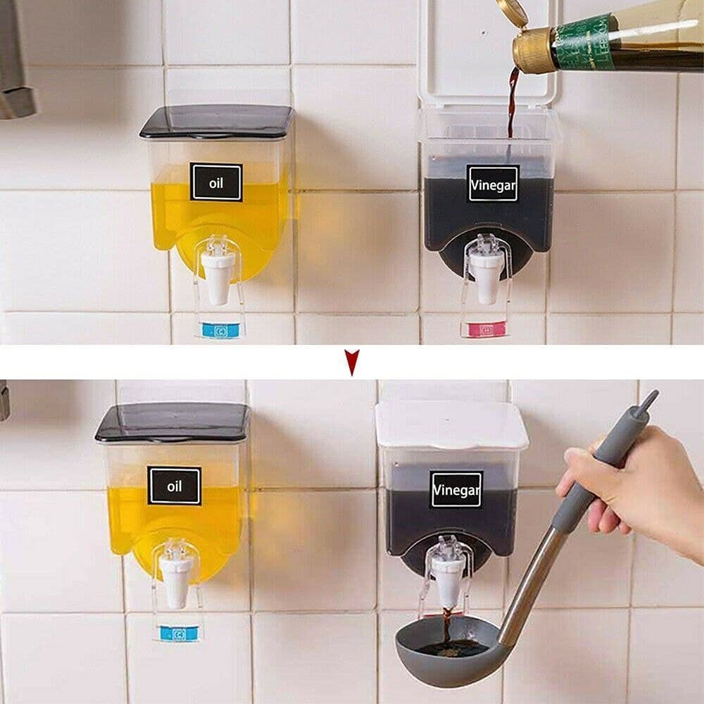 Wall Mounted Seasoning Oil Tank