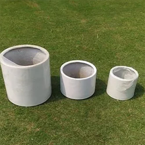 Round Fiber Plant Pot