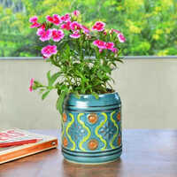 Indoor Flower Pot - Color: Multicolor