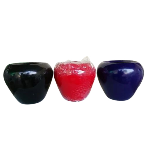 Round Apple Shape Decorative Flower Pot