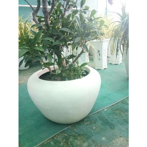 Fiberglass Round Planter