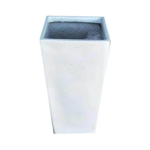 18 X 12 Inch Plain Long Fiber Planter - Color: White
