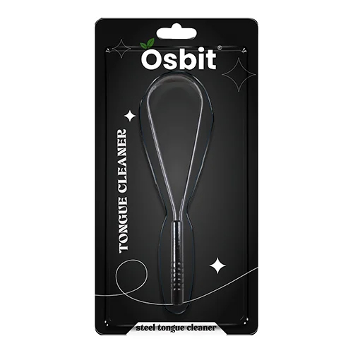 Osbit Steel Tongue Cleaner - Age Group: Adults