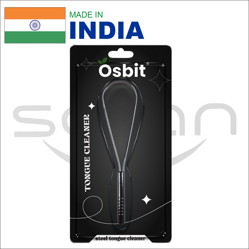 Osbit Steel Tongue Cleaner - Age Group: Adults