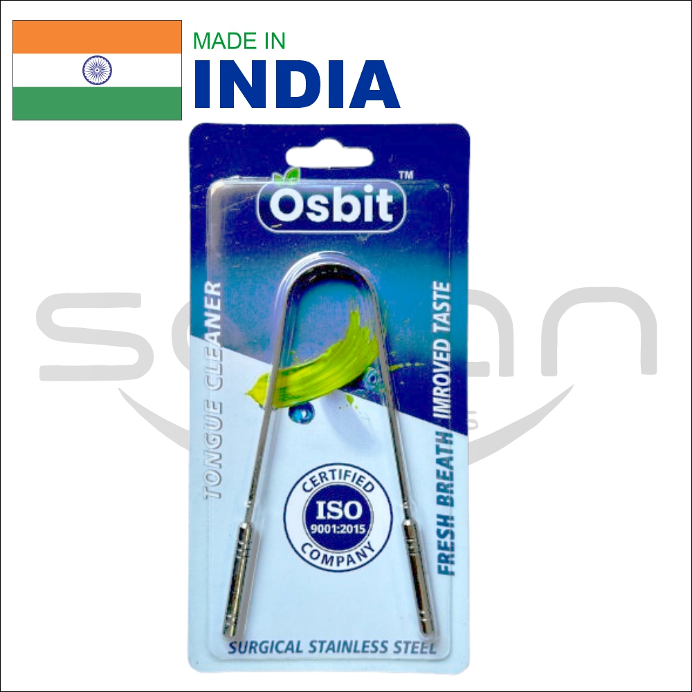 Osb-012 Stainless Steel Tongue Cleaner - Age Group: Adults