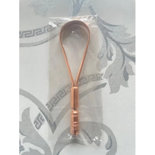 Baby Copper Tongue Cleaner - Color: Rose Gold