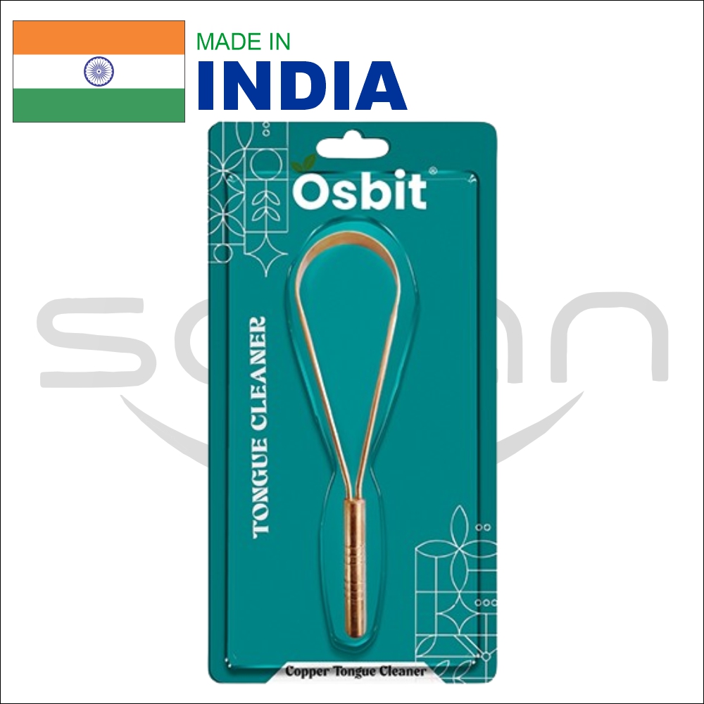 Osbit Copper Tongue Cleaner - Age Group: Adults