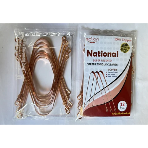 Super Finished Copper Tongue Cleaner - Age Group: Adults