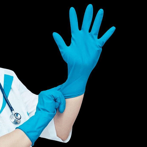 High Quality Blue Nitrile Gloves