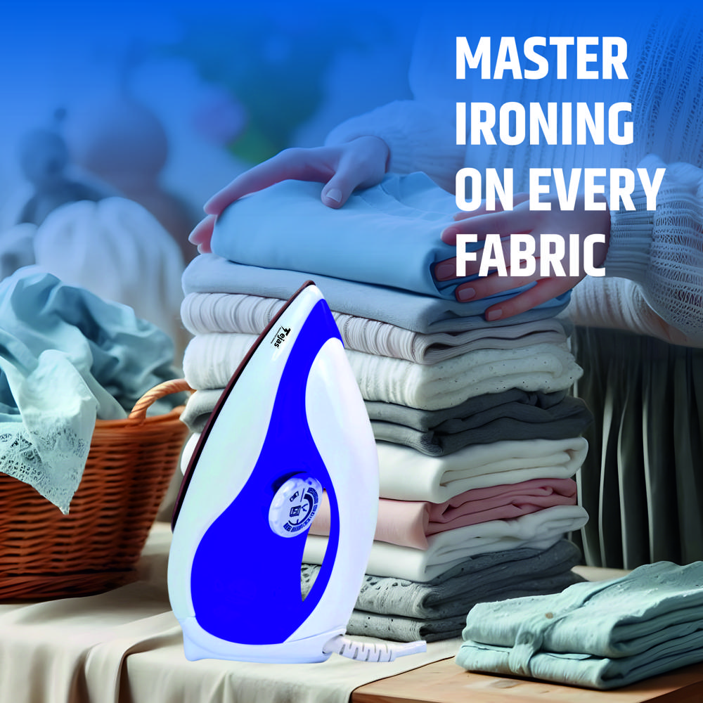 Steam Iron - Plastic 