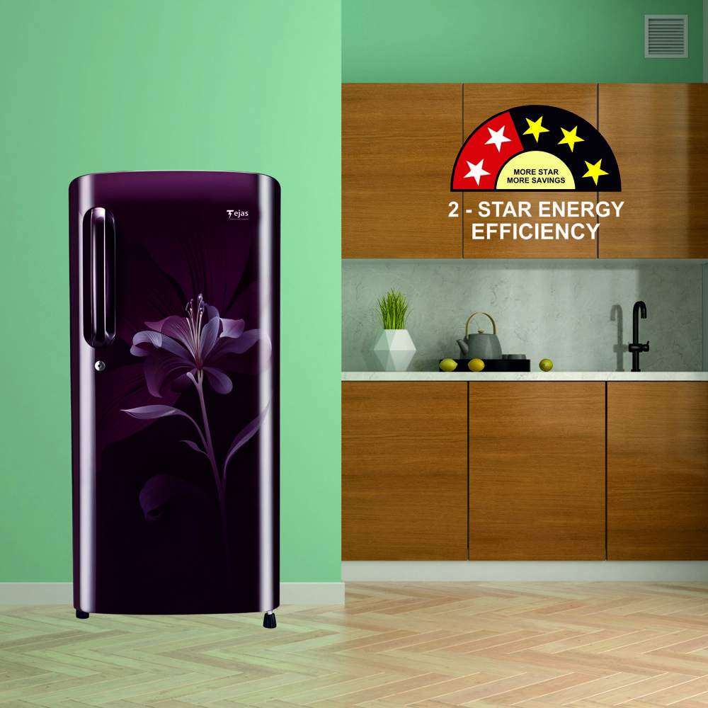170 Ltr. Refrigerator - BIG FLOWER