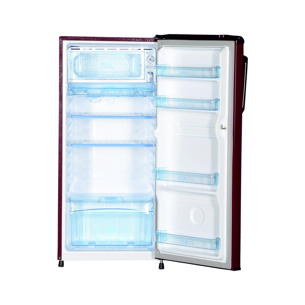 180 Ltr. Refrigerator - PLAIN (Blue/Wine) 