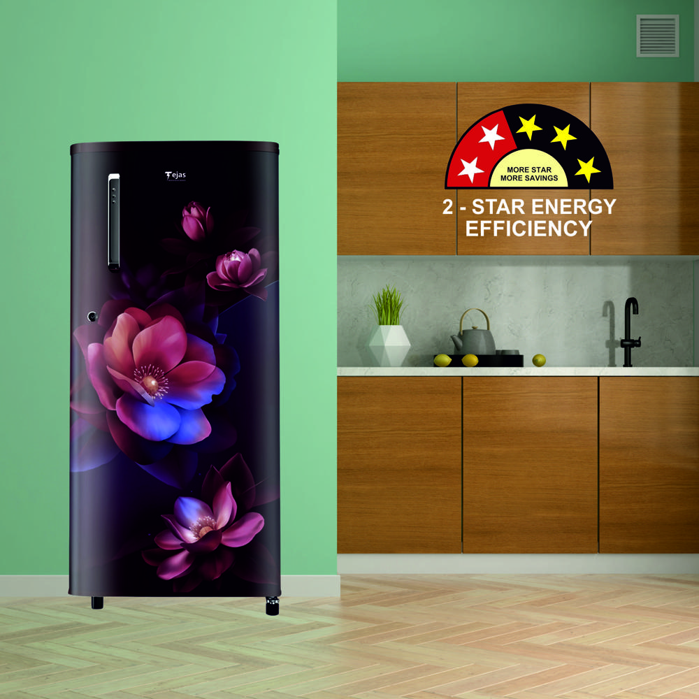 180 Ltr. Refrigerator - BIG FLOWER 