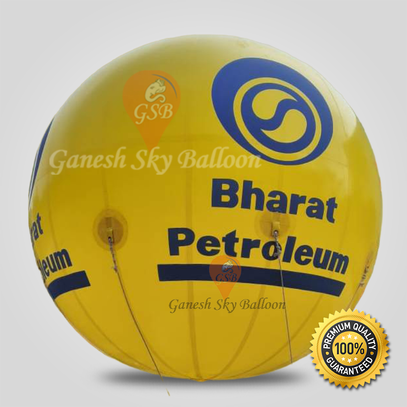 Sky Adveritising Balloons for Bharat Pertrol Pumps
