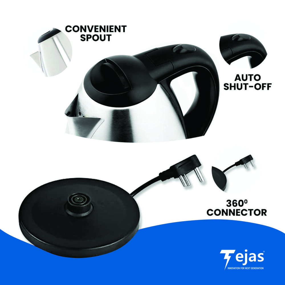 Electric Kettle - Color: Silver