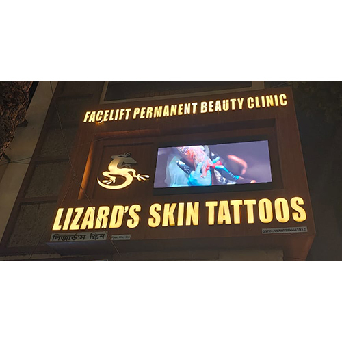 Full Acp Molding With Led Display - Application: Outdoor