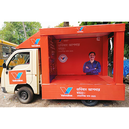 Valvoline Branding Sign Board