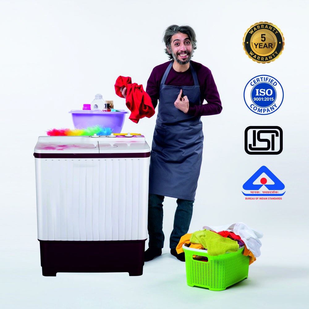 7.0 KG Semi-Automatic Washing Machine - Tedlar Plastic 