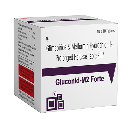 Glimepiride And Metformin Hydrochloride Prolonged Rlease Tablets IP
