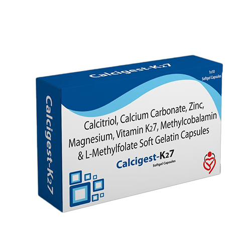 Calcitriol Calcium Carbonate Zinc Soft Gelatin Capsules