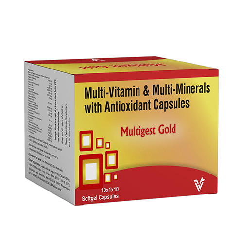 Multi Vitamin And Multi Mineral With Antioxidant Capsules