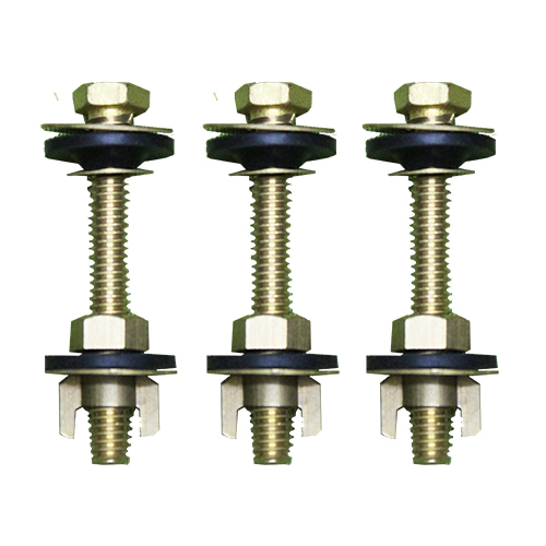 5210A Brass Tank Fixing Screw Set Of 3 Pcs - Color: Chrome