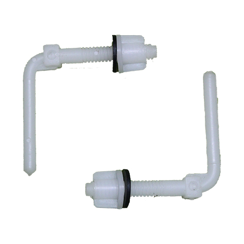 5358 6Mm L Hinges - Color: White