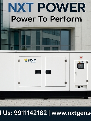 Itl-63-Iii Nxt Power 63 Kva Silent Generator Set - Color: White