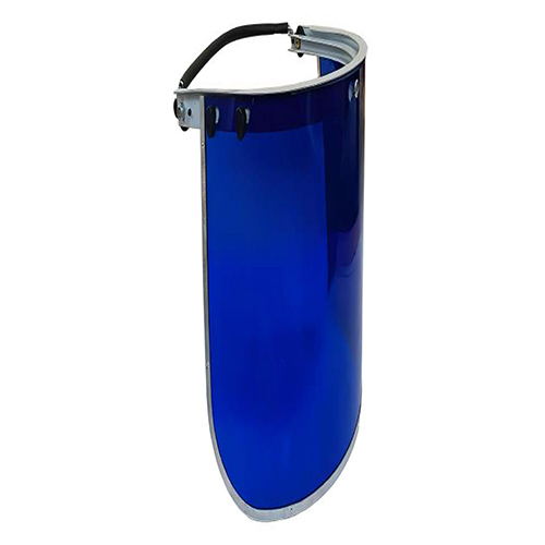 Blue Acrylic Face Sheild