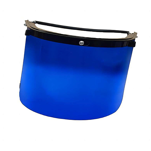 Blue Acrylic Face Sheild