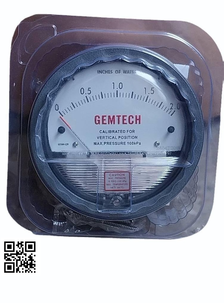 GEMTECH Differential Pressure Gauge From Bhiwandi Maharashtra