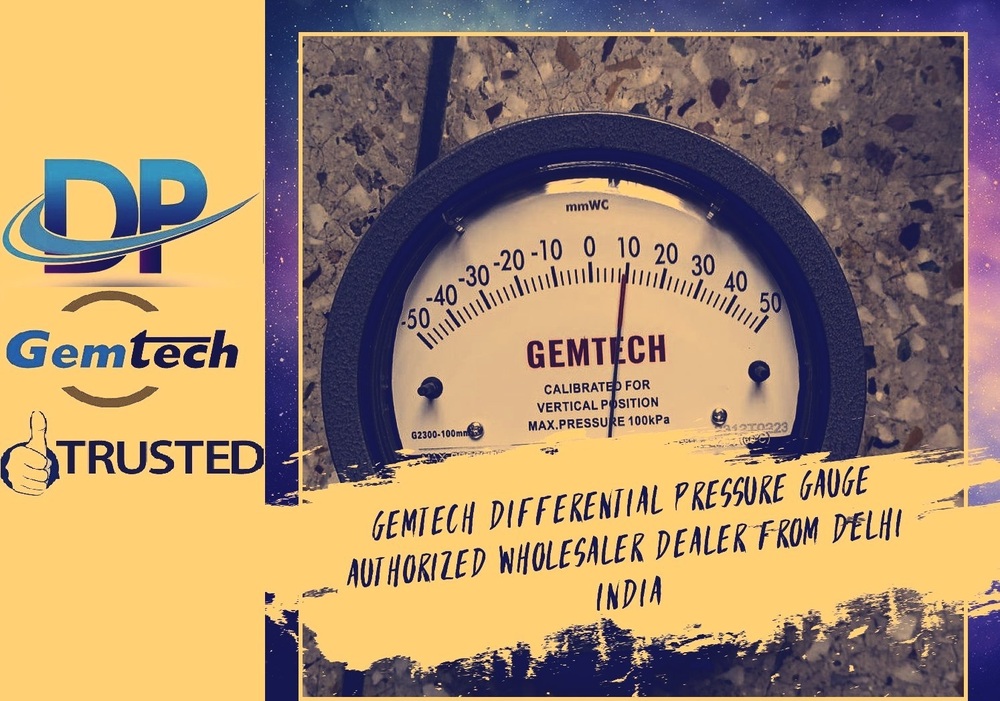 Suppliers GEMTECH Differential Pressure Gauges by Korba Chhattisgarh