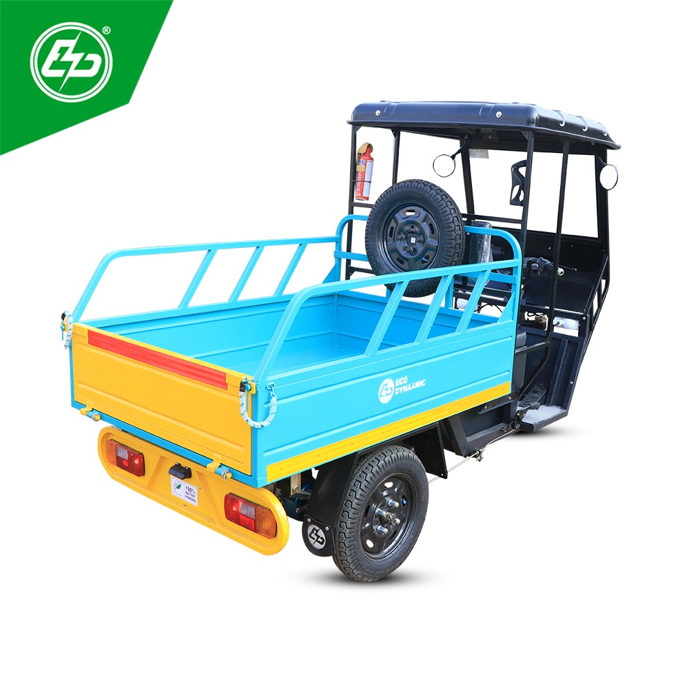 Battery Operated Rickshaw - 1880w Motor, 60ah Lead Acid Battery | Rear Wheel Drive, 25 Km/hr Top Speed, 1 Person Capacity, 100 Km Range