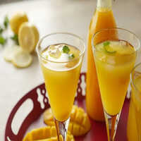 Organic Liquid Mango Squash - Color: Yellow