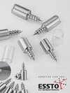 Shelf Pin Screw - Finish: Drum Shine